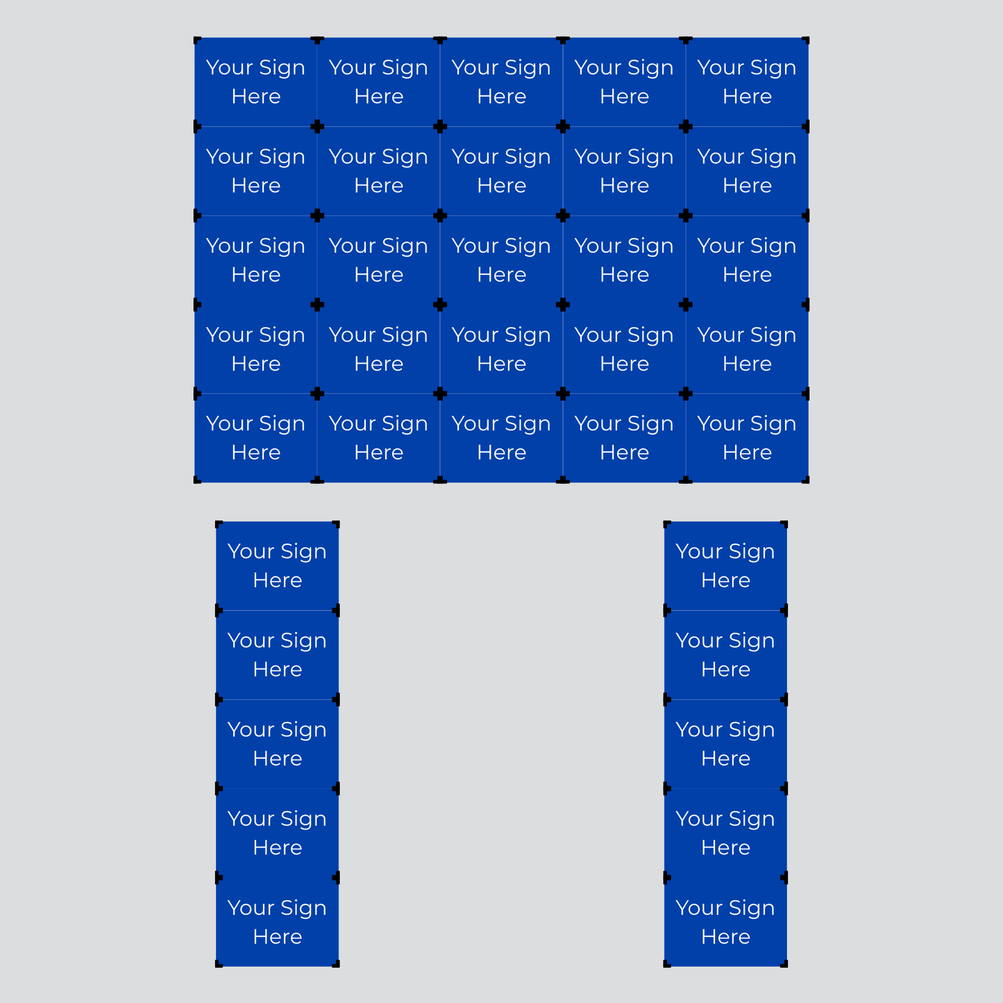 10x10 foot Inline Convention/ Multi-Candidate Event Booth