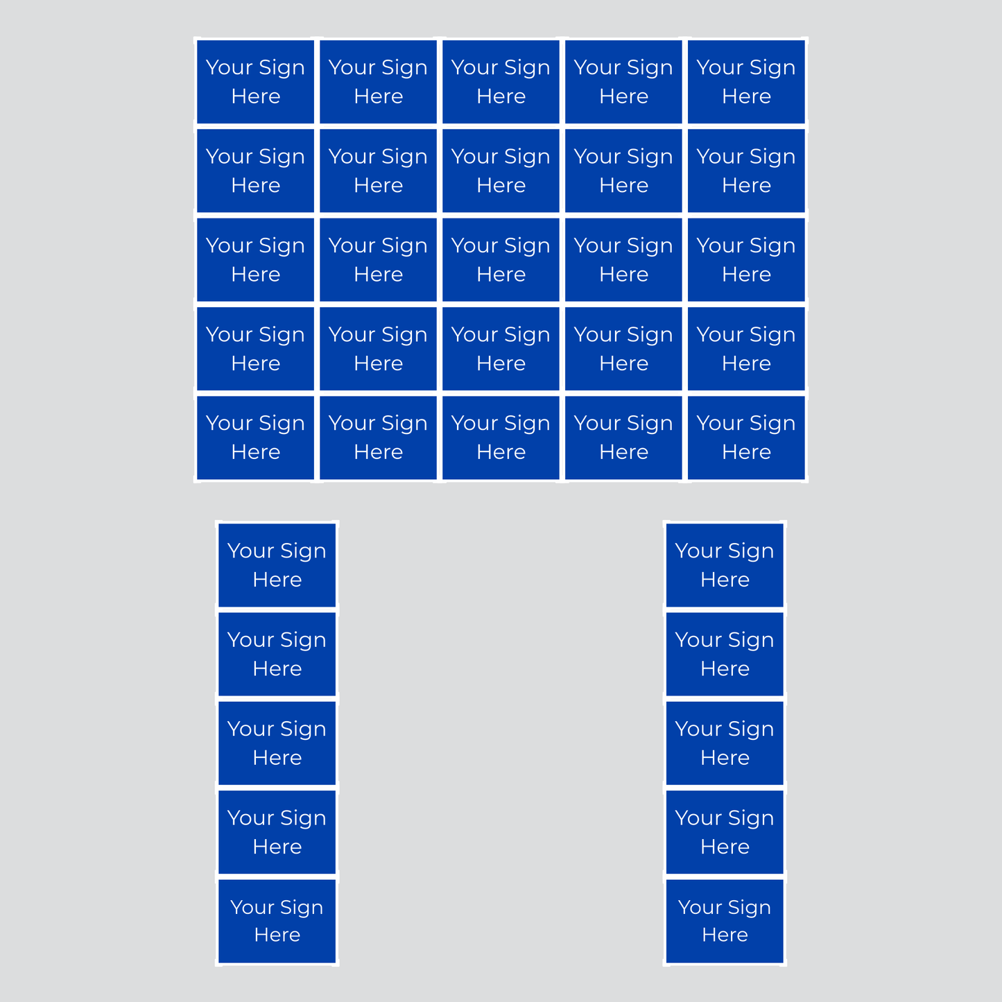 10x10 foot Inline Convention/ Multi-Candidate Event Booth