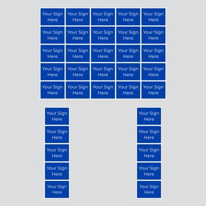 10x10 foot Inline Convention/ Multi-Candidate Event Booth