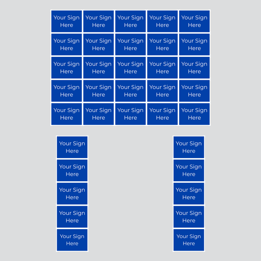 10x10 foot Inline Convention/ Multi-Candidate Event Booth