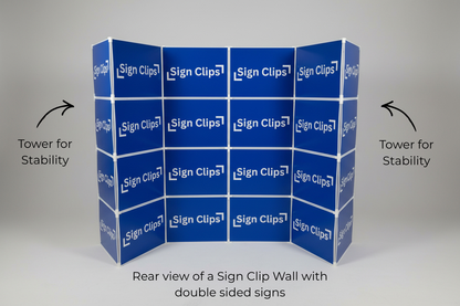 Wall Backdrop Clip Set